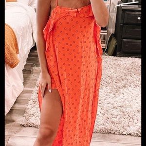 Urban Outfitters NWT orange romper!! Size XS